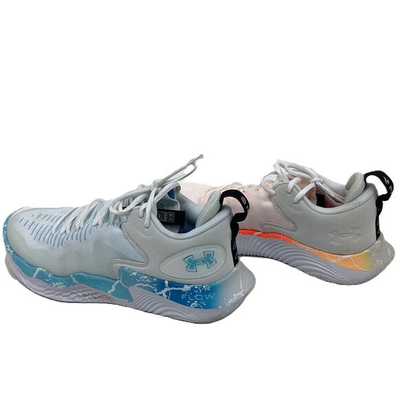 Under Armour Flow Ace Fire Ice Low Lace Volleyball Sneakers Size 10.5 - Picture 3 of 6